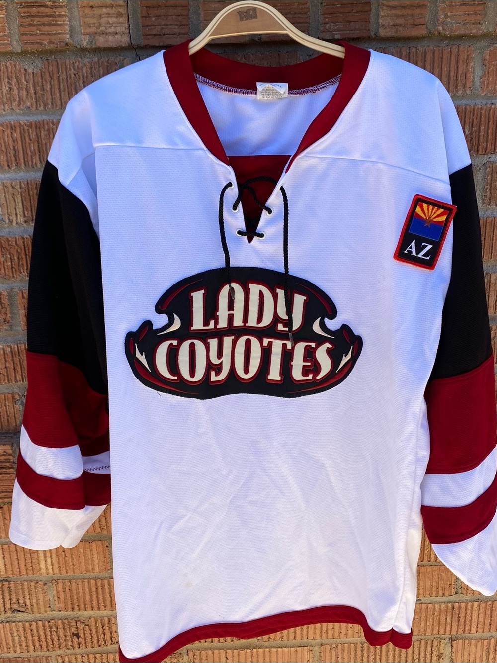 Arizona Phoenix Lady Coyotes Vintage Jersey Men’s Medium READ